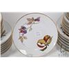 Image 2 : Royal Worcester Evesham Gold fine porcelain dinner service including settings for six of dinner plat