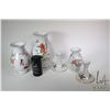 Image 1 : Selection of Royal Worcester Evesham Gold fine porcelain including 10" vase, 8 1/2" vase and a 6" va