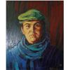 Image 2 : Framed original oil on canvas portrait painting of Canadian actor John Candy by artist Dykosky, 23 1