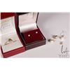 Image 1 : Selection of delicate 10-14kt yellow gold jewellery including tested 14kt yellow gold and peridot ge