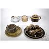 Image 1 : Selection of Nordic Finnish "Kosmcs" by Arabia tableware including round 13" serving platter, six ea