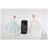 Image 2 : Two Royal Doulton figurines including First Dance HN2803 and Natalie HN3498, note signed by Michael 