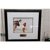 Image 1 : Foghorn Leghorn and Daffy Duck original production cell including The Art of Animation Galleries COA