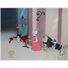 Image 2 : The Sylvester and Tweety Mysteries "Platinum Wheel of Fortune" hand painted original production cel,