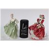 Image 1 : Two Royal Doulton figurines including Top O' the Hill HN1937 and Fair Lady HN2193
