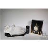 Image 1 : Ducks Unlimited "Polar Play" limited edition sculpture 307/1000 16" in length and a Movado quartz cl