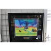 Image 1 : Tom and Jerry hand painted original production cel, 16" X 18 1/2" overall dimensions including frame