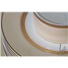 Image 2 : Mikasa "Classique Taupe" bone china dinner ware including settings for eight of dinner plates, side 