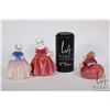 Image 2 : Three Royal Doulton figurines including vintage Lavinia HN1935, "Dinky Do" HN1678 and Home Again HN2