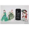 Image 1 : Three Royal Doulton figurines including 5 1/2" Miss Muffet HN1936, Francine HN2422 and Fair Maiden H