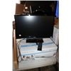 Image 1 : New in box Electrohome DVD/ Hi-Fi VCR combo machine, model DVC504E and 24" Toshiba television/ monit
