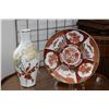 Image 1 : Rosenthal "Wunderblune" 11" vase and a Japanese 11" charger