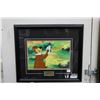 Image 1 : Yogi Bear hand painted original production cel, 16" X 18 1/2"overall dimensions including frame