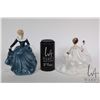 Image 2 : Two Royal Doulton figurines including My Love HN2339 and Fragrance HN2234