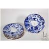 Image 1 : Eight Royal Crown Derby "Mikado" bone china 7 1/4" side plates. Note: Not available for shipping. Lo