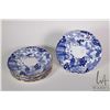 Image 1 : Eight Royal Crown Derby "Mikado" bone china 7 1/4" side plates. Note: Not available for shipping. Lo