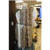Image 1 : Eight rolls of upholstery material including brocades and cream cotton lining material