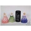 Image 2 : Three vintage Royal Doulton figurines including 4 3/4" Marie HN1370, Rose HN1368 and Belle HN2340