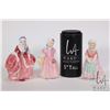 Image 1 : Three Royal Doulton figurines including 5 1/2" Goody Two Shoes HN2037, vintage Tinkle Bell HN1077 an