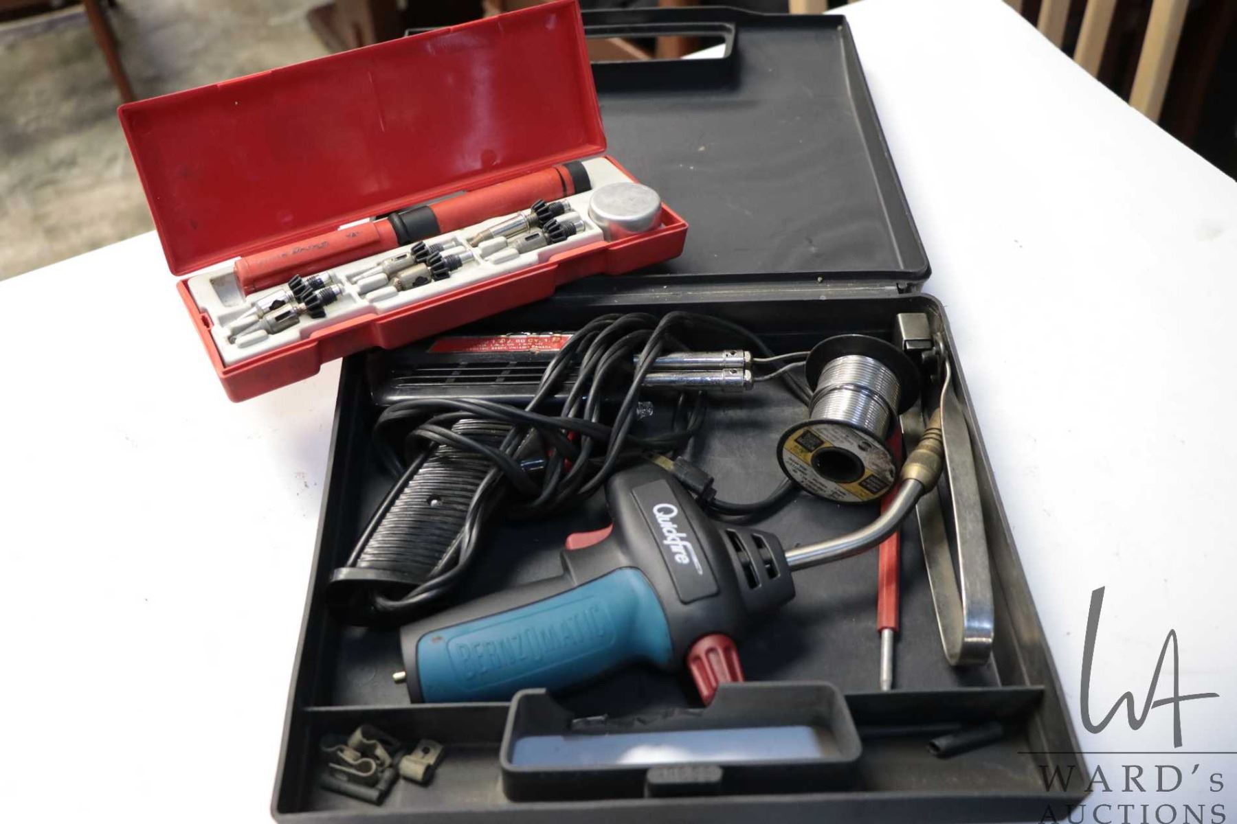 Blue Point YAK10 butane soldering iron kit plus an electric soldering ...
