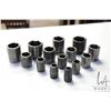 Image 1 : Mac Tools 1/2" drive deep socket set including 7/16" to 1 1/4", fourteen sockets in total