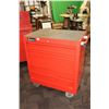 Image 1 : Snap-On six drawer rolling cabinet with sliding drawers, pull handle and two swivel locking wheels, 