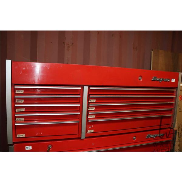 Drawer With Strut Snap-On ten drawer tool box with strut supportive lid ( not holding ...