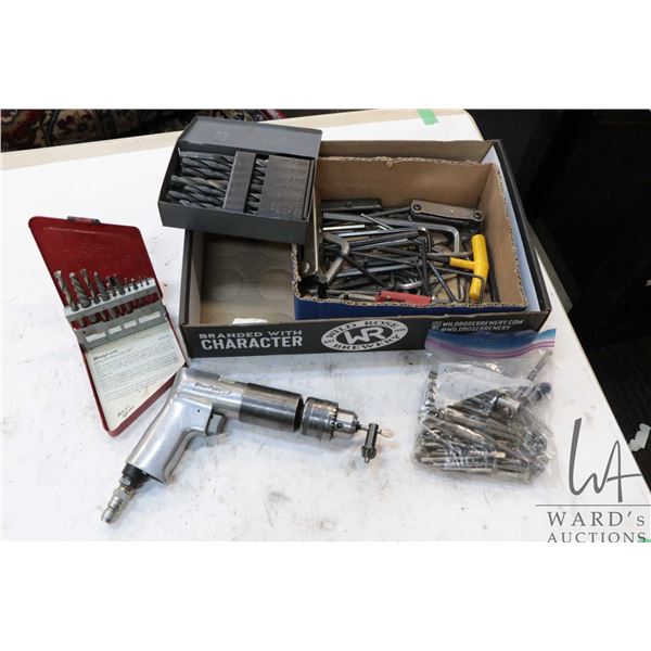 Snap-On Tools and Mac Tools including allen wrenches, taps, screw extractors and drill bits plus Blu