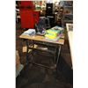 Image 1 : Craftsman dustless router no. 315 244 760, working at time of cataloguing, Workmate bench, Wolf Craf