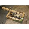 Image 1 : Three Stanley planes including no. 45, four spoke shaves, three handmade planes and a selection of f