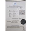 Image 3 : 18kt white gold three stone diamond ring set with .43ct, .45ct and .45ct brilliant white diamonds, 1
