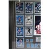 Image 2 : Framed Wayne Gretzky "99" The Great One Career Commemoratives" including collage of Dynamics cards 1