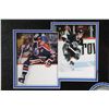 Image 2 : Framed collage of Gretzky photographic prints "The Final Game" Rangers vs Pittsburgh April 18, 1999"