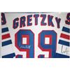 Image 2 : Framed and signed Wayne Gretzky New York Rangers Jersey with COA