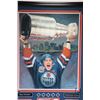 Image 2 : Framed Mark Messier Tag Lim print, two hockey cards and an Edmonton vs Phoenix game ticket. Note: No