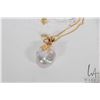 Image 2 : Japanese natural baroque sea pearl pendant on chain and a Japanese South sea natural baroque pearl n