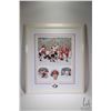 Image 1 : Framed limited edition print "Henderson Scores For Canada" pencil signed by Henderson and artist Dan