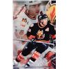 Image 2 : Framed Jarome Iginla #12 signed photographic print with hockey cards and pin