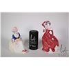 Image 1 : Two Royal Doulton figurines including May HN4114 and Kathleen HN 3100, note signed by Michael Doulto