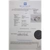 Image 3 : 14kt white gold and diamond solitaire earrings set with two 1.00ct round brilliant cut white diamond