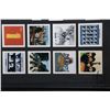 Image 3 : Framed collage of sixteen miniature Beatles album covers . Note: Not available for shipping. Local p