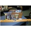 Image 1 : Large selection of Paracord and supplies including carabiners, Monkey fist maker, assorted pliers an