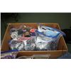 Image 2 : Large selection of Paracord and supplies including carabiners, Monkey fist maker, assorted pliers an