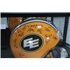 Image 2 : Team signed Edmonton Eskimos helmet in display case