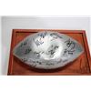 Image 3 : Team signed CFL Edmonton Eskimos football in display case