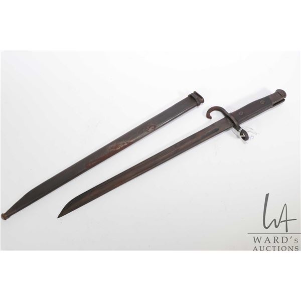 Imperial Japanese bayonet with sheath