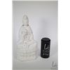 Image 1 : Glazed porcelain figure of Guan Yin 11 1/2" in height
