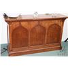 Image 1 : Small free standing bar with single shelf, 36" high, 60" wide and 18" deep