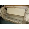 Image 2 : Upholstered bed end bench with lidded storage compartment, 48" wide