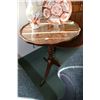 Image 2 : Three coordinating mid 20th century Regency style occasional table each with brass capped claw feet 
